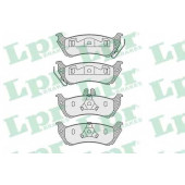 Колодки тормозные дисковые для MERCEDES M(W163) <b>LPR 05P1000 / 23189</b>