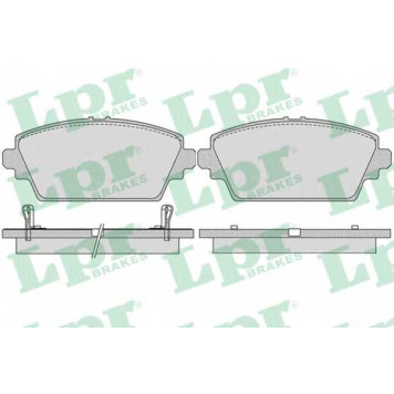 Колодки тормозные дисковые для HONDA ACCORD(CF,CG,CH,CK) <b>LPR 05P1036 / 23094</b>