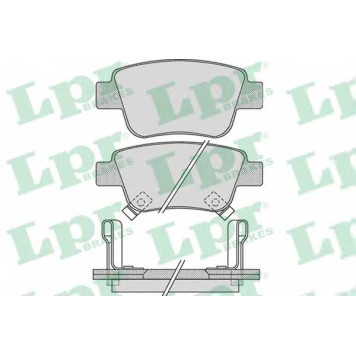 Колодки тормозные дисковые для TOYOTA AVENSIS(#T22#, T25, T25#), COROLLA(E15#, R1#, ZER#, ZZE12#), PREVIA(ACR3#, ACR5#, AHR5#, CLR3#, GSR5#, MCR3#) <b>LPR 05P1113 / 23620</b>
