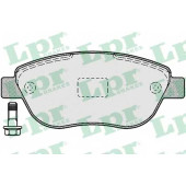 Колодки тормозные дисковые для CITROEN C3(FC#) / FIAT DOBLO(119,223), IDEA(350#) / LANCIA MUSA(350) <b>LPR 05P1192 / 23708</b>