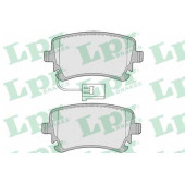 Колодки тормозные дисковые для VW MULTIVAN(7EF, 7EM, 7EN, 7HF, 7HM, 7HN), TRANSPORTER(7E, 7EA, 7EB, 7EF, 7EG, 7EH, 7EJ, 7HA, 7HB, 7HF, 7HH, 7HJ, 7JD, 7JE) <b>LPR 05P1206 / 23326</b>