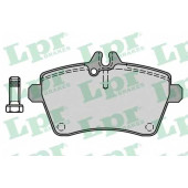 Колодки тормозные дисковые для MERCEDES A(W169), B(W245) <b>LPR 05P1242 / 24077</b>