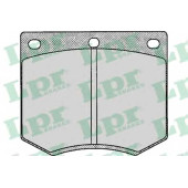 Колодки тормозные дисковые для FORD CAPRI, CONSUL, CORTINA, ESCORT, GRANADA, TAUNUS ?80, TAUNUS / HYUNDAI STELLAR <b>LPR 05P126 / 20491</b>