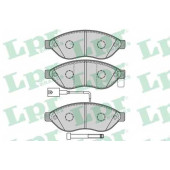 Колодки тормозные дисковые для CITROEN JUMPER / FIAT DUCATO(250,290) / PEUGEOT BOXER <b>LPR 05P1287 / 24468</b>