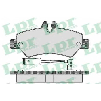 Колодки тормозные дисковые для MERCEDES SPRINTER(906) / VW CRAFTER(2E#,2F#) <b>LPR 05P1293 / 29190</b>