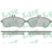 Колодки тормозные дисковые для MERCEDES C(C204,S204,W204), E(A207,C207,S212,W212), SLK(R172) <b>LPR 05P1340 / 24306</b>