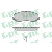 Колодки тормозные дисковые для JEEP COMPASS(MK49) / MITSUBISHI GALANT(EA#), LANCER(CS#A, CS#W, CT0, CX#A, CY/Z#A), OUTLANDER(CU#W), SPACE RUNNER(N6#W) <b>LPR 05P1347 / 23584</b>