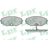 Колодки тормозные дисковые для INFINITI I30, J30, Q45 / NISSAN AVENIR, CEDRIC(Y34), CEFIRO(J31), GLORIA(Y31,Y34), MAXIMA QX(A33), MAXIMA(A32) <b>LPR 05P1357 / 23184</b>