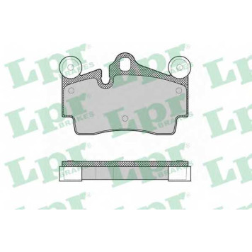 Колодки тормозные дисковые для AUDI Q7(4L) / PORSCHE CAYENNE(955,9PA) / VW TOUAREG(7L6,7L7,7LA,7P5) <b>LPR 05P1362 / 23694</b>