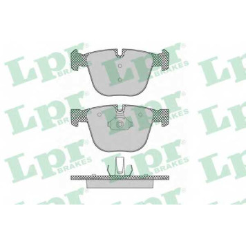 Колодки тормозные дисковые для BMW 1(E82), 3(E90,E92,E93), 5(E60,E61), 6(E63,E64), 7(E65,E66,E67), X5(E70), X6(E71,E72) <b>LPR 05P1367 / 23309</b>