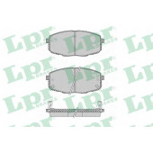 Колодки тормозные дисковые для HYUNDAI i30 CW(FD), i30(FD) / KIA CARENS(FJ), CEED(ED), PRO CEED(ED) <b>LPR 05P1375 / 23966</b>