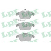 Колодки тормозные дисковые для AUDI Q3(8U) / VW SHARAN(7N1,7N2), TIGUAN(5N#) <b>LPR 05P1392 / 24333</b>