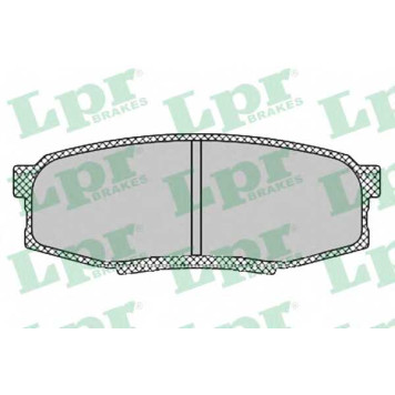Колодки тормозные дисковые для LEXUS LX / TOYOTA LAND CRUISER 200, LAND CRUISER, SEQUOIA, TUNDRA <b>LPR 05P1419 / 24653</b>