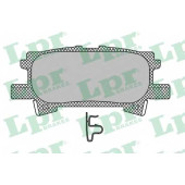 Колодки тормозные дисковые для LEXUS RX(GSU3#, MCU3#, MHU3#) / TOYOTA HARRIER(ACU3#, GSU3#, MCU3#, MHU3#), KLUGER(#ACU2#, #MCU2#) <b>LPR 05P1436 / 23967</b>