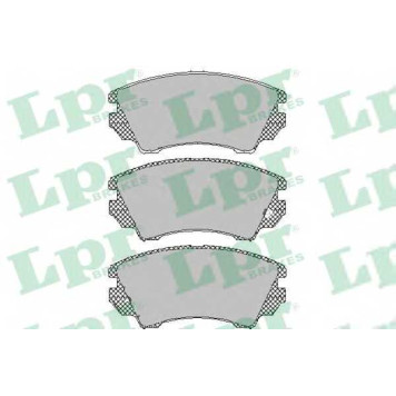 Колодки тормозные дисковые для CHEVROLET MALIBU(V300) / OPEL ASTRA GTC J, ASTRA, CASCADA(W13), INSIGNIA, ZAFIRA(P12) / SAAB 9-5(YS3G) <b>LPR 05P1467 / 24412</b>