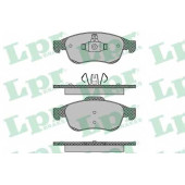 Колодки тормозные дисковые для FIAT 500X(334) / JEEP RENEGADE(BU) / RENAULT FLUENCE(L30#), MEGANE(BZ0#, DZ0/1#, EZ0/1#, KZ0/1), SCENIC(JZ0/1#) <b>LPR 05P1493 / 24538</b>