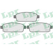 Колодки тормозные дисковые для CHEVROLET CRUZE, ORLANDO, TRACKER, VOLT / OPEL AMPERA, ASTRA GTC J, ASTRA, CASCADA, MOKKA, ZAFIRA <b>LPR 05P1575 / 25098</b>