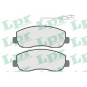 Колодки тормозные дисковые для OPEL MOVANO / RENAULT MASTER(EV,FV,HV,JV,UV) <b>LPR 05P1579 / 25147</b>