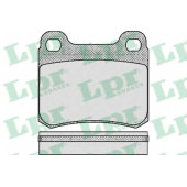 Колодки тормозные дисковые для MERCEDES 190(W201) <b>LPR 05P158 / 20687</b>