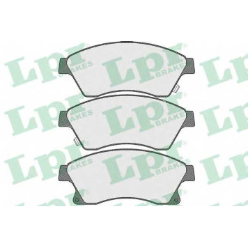 Колодки тормозные дисковые для CHEVROLET CRUZE(J300) / OPEL ASTRA <b>LPR 05P1581 / 25032</b>