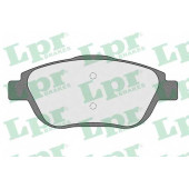 Колодки тормозные дисковые для CITROEN C3, DS3 / PEUGEOT 2008 <b>LPR 05P1590 / 24883</b>