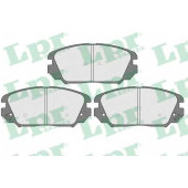 Колодки тормозные дисковые для HONDA CIVIC(FA,FD) / HYUNDAI GRANDEUR(TG), SONATA(EF,NF,YF) / KIA OPIRUS(GH) <b>LPR 05P1599 / 24619</b>