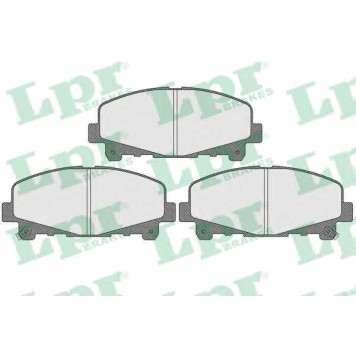 Колодки тормозные дисковые для HONDA ACCORD(CU) <b>LPR 05P1607 / 24786</b>