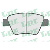 Колодки тормозные дисковые для AUDI A3 / SKODA OCTAVIA, SUPERB, YETI / VW CADDY, EOS, GOLF, JETTA, SCIROCCO, TOURAN <b>LPR 05P1608 / 24563</b>