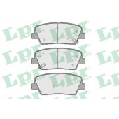 Колодки тормозные дисковые для HYUNDAI EQUUS / CENTENNIAL, GENESIS(BH), SANTA FE(CM) / KIA SORENTO(XM) <b>LPR 05P1625 / 25153</b>