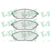 Колодки тормозные дисковые для CHEVROLET SPARK(M300) <b>LPR 05P1629 / 25268</b>