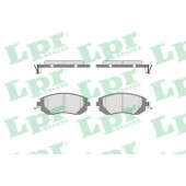 Колодки тормозные дисковые для SUBARU BRZ, FORESTER(SH), IMPREZA(G3,GH,GP,GR), LEGACY(BM,BR), OUTBACK(BM,BR), XV <b>LPR 05P1729 / 23461</b>