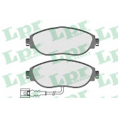 Колодки тормозные дисковые для AUDI A3(8V1,8VA) / SKODA OCTAVIA(5E3,5E5) / VW CC(358), PASSAT(357,362,365), SHARAN(7N1,7N2) <b>LPR 05P1734 / 24738</b>