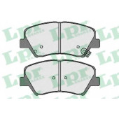 Колодки тормозные дисковые для KIA RIO(UB) <b>LPR 05P1744 / 25349</b>