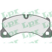 Колодки тормозные дисковые для PORSCHE CAYENNE(955,9PA), PANAMERA(970) / VW TOUAREG(7L6,7L7,7LA) <b>LPR 05P1754 / 24553</b>