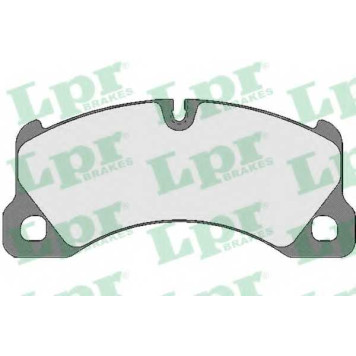 Колодки тормозные дисковые для PORSCHE CAYENNE(955,9PA), PANAMERA(970) / VW TOUAREG(7L6,7L7,7LA) <b>LPR 05P1754 / 24553</b>