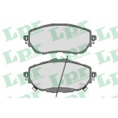 Колодки тормозные дисковые для TOYOTA AURIS(NZE18#, ZRE18#, ZWE18#), COROLLA(NDE18#, NRE18#, ZRE17#, ZRE18#) <b>LPR 05P1784 / 25698</b>