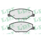 Колодки тормозные дисковые для SKODA FABIA <b>LPR 05P1795 / 25681</b>