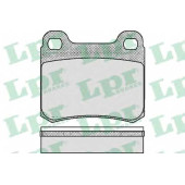 Колодки тормозные дисковые для MERCEDES (W124), 190(W201), C(S202,W202), COUPE(C124), E(C124,S124,W124), KOMBI(S124), S(W126) <b>LPR 05P181 / 20687</b>