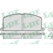 Колодки тормозные дисковые для TOYOTA CAMRY, CARINA, CELICA, COROLLA FX, COROLLA, CORONA, MR, PASEO, RAUM, SPRINTER CARIB, SPRINTER, STARLET, TERCEL <b>LPR 05P268 / 20870</b>