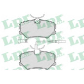 Колодки тормозные дисковые для PEUGEOT 405(15B,15E,4B,4E) <b>LPR 05P293 / 21208</b>