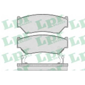 Колодки тормозные дисковые для SUZUKI GRAND VITARA(FT), JIMNY(FJ), VITARA(ET,TA) <b>LPR 05P396 / 21907</b>