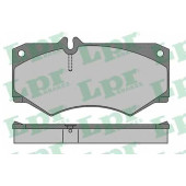 Колодки тормозные дисковые для MERCEDES G(W460,W461,W463), HENSCHEL, T1(601,602), T1/TN, T2/L, T2/LN1 / VW LT(281-363,291-512,293-909) <b>LPR 05P408 / 20784</b>