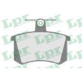 Колодки тормозные дисковые для AUDI 100, 200, 80, 90, A4, A6, A8, CABRIOLET, COUPE, QUATTRO, V8 / CHERY V5 <b>LPR 05P440 / 21144</b>