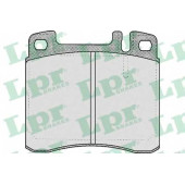 Колодки тормозные дисковые для MERCEDES S(W140) <b>LPR 05P447 / 21304</b>