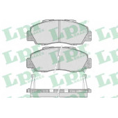 Колодки тормозные дисковые для ACURA LEGEND, NSX / HONDA ACCORD, CIVIC, CR, HR, INSPIRE, INTEGRA, LEGEND, NSX, PRELUDE, SHUTTLE <b>LPR 05P472 / 21652</b>