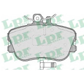 Колодки тормозные дисковые для MERCEDES C(S202,W202) <b>LPR 05P492 / 21439</b>