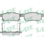 Колодки тормозные дисковые для ACURA INTEGRA / HONDA ACCORD(CA), CIVIC(EC, ED, EE, EJ, EK, MA, MB, MC), CONCERTO(HWW), PRELUDE(BA) <b>LPR 05P506 / 21312</b>
