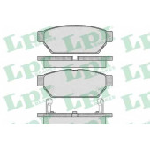 Колодки тормозные дисковые для MITSUBISHI CARISMA(DA#), COLT(CA#A, CJ#, CP#), LANCER(C6#A, C7#A, CB#W, CB/D#A, CD#W, CJ-CP#), MIRAGE(CJ - CM, CJ#A, CL#A) <b>LPR 05P547 / 21872</b>