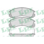Колодки тормозные дисковые для CITROEN C-CROSSER / MITSUBISHI 3000 GT, ECLIPSE, GALANT, L 200, L 400 / SPACE GEAR, L 400, LANCER, MAGNA, OUTLANDER, PAJERO, SIGMA, SPACE RUNNER, SPACE / PEUGEOT 4007 <b>LPR 05P578 / 21363</b>