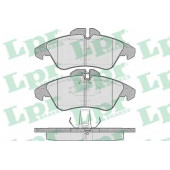 Колодки тормозные дисковые для MERCEDES SPRINTER(901, 902, 903, 904), V(638/2), VITO(638) / VW LT(2, 2DA, 2DB, 2DC, 2DD, 2DE, 2DF, 2DH, 2DK) <b>LPR 05P608 / 21576</b>